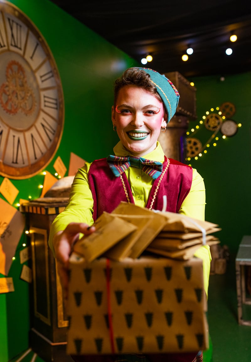 Best behaviour required in Elf Town, on the way to meet Santa