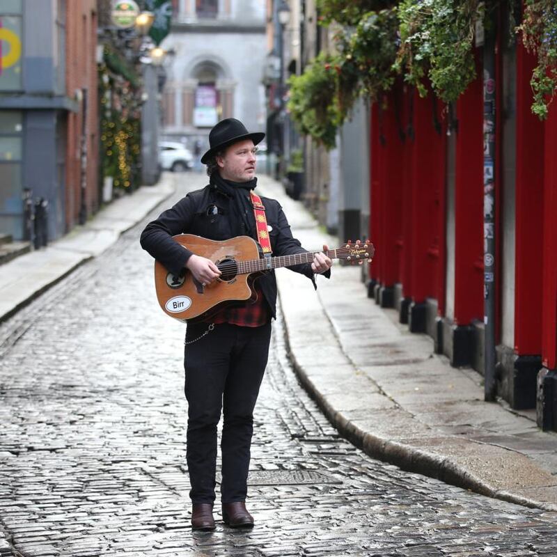 Prof Luke O’Neill: ‘Playing with Mundy for the RTÉ New Year’s Eve programme as we came into 2021 was one of the biggest thrills in recent years for me.’ Photograph: Nick Bradshaw