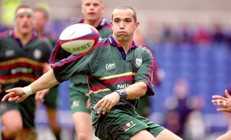 Conor O Shea during his London Irish days. Photograph: Steve Bardens/Allsport