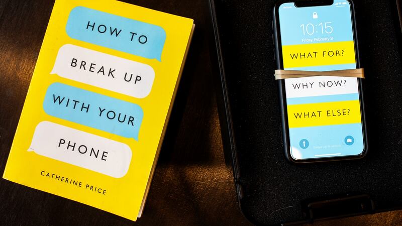 How to Break Up with Your Phone, a 30-day guide to eliminating bad phone habits, by Catherine Price. Demetrius Freeman/New York Times