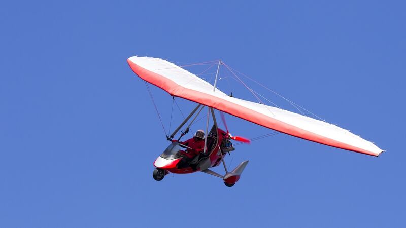 Microlight: the smaller the aircraft, the less expensive it is to operate; the Irish register lists 147 microlights. Photograph: Getty