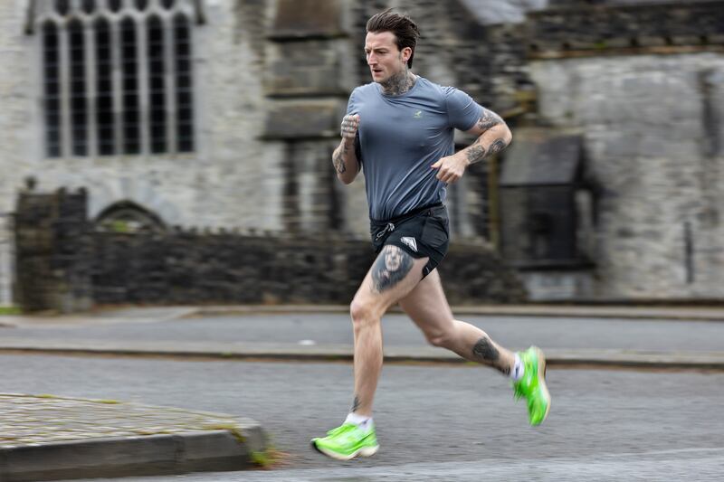Aidan Loughnane now runs 50-90km every week. Photograph: John D Kelly