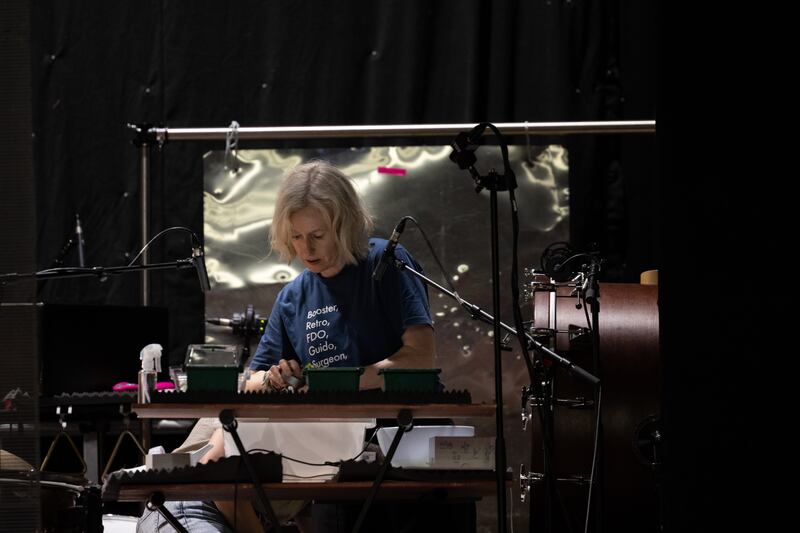 Mars: Jennifer Walshe at a rehearsal of her new opera. Photograph: Karen Cox/New York Times
                      