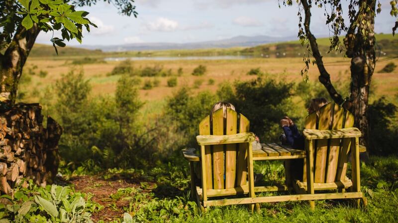 Easkey Britton's family home is in deep in the Donegal countryside. Photograph: Declan Devlin