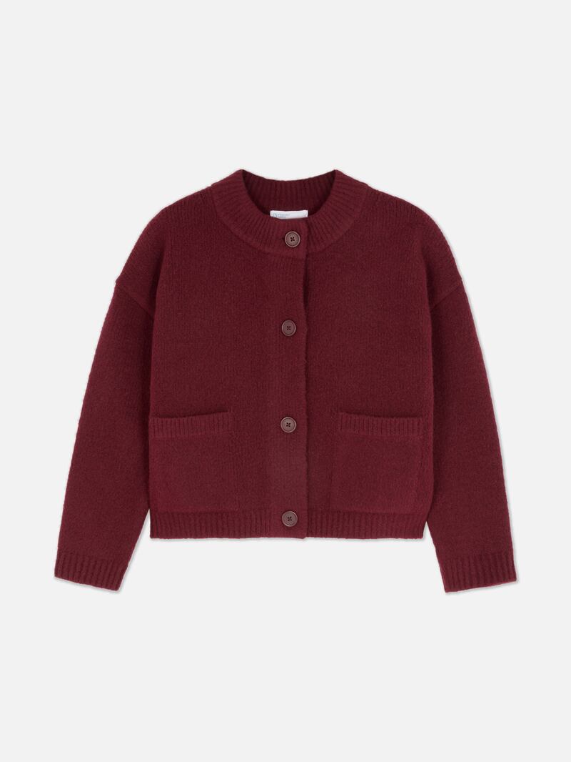 Knitted bomber, €21, Penneys