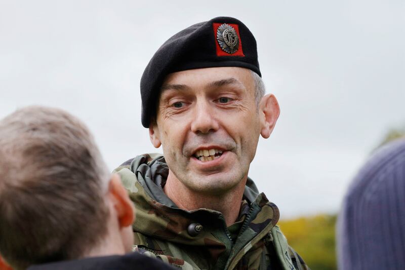 Lt Col Oliver Clear will command the Irish soldiers taking part in the UNdof mission to Syria. Photograph: Alan Betson/The Irish Times

