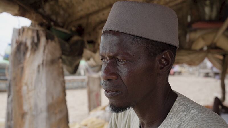 Assane Diop (45) is haunted by thoughts of what those on board the drifting boat must have gone through. Photograph: The Environmental Justice Foundation