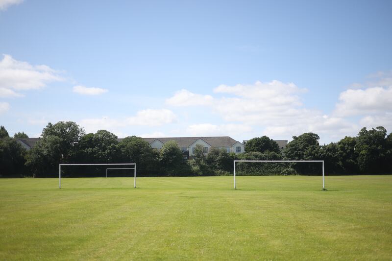 For Those I Love: the playing pitches of David Balfe’s youth. Photograph: Bryan O’Brien