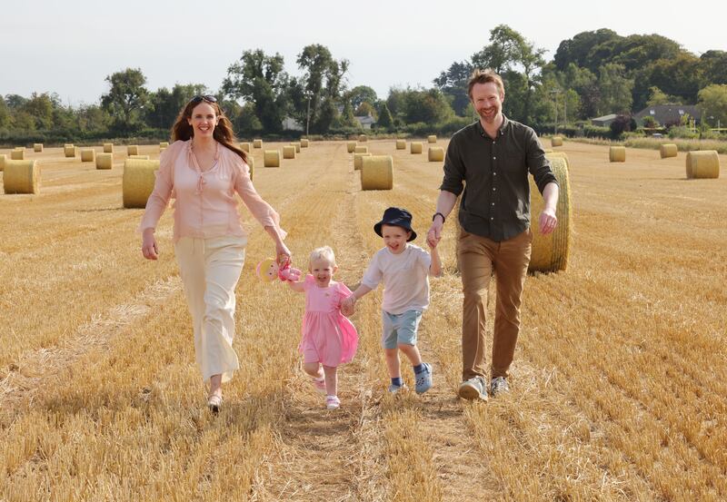 The O'Reilly near their home in Co Meath. Photograph: Alan Betson