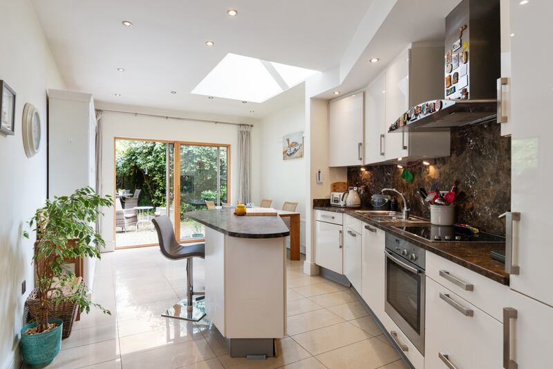 Kitchen at 14A three-bed home