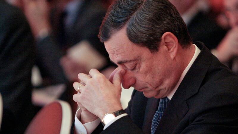 Mario Draghid during the financial crisis