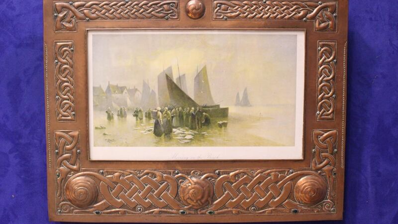 Early 20th-century Irish Celtic revival picture frame  (Hegarty’s sale) made €2,300 (€1,000-€2,000)