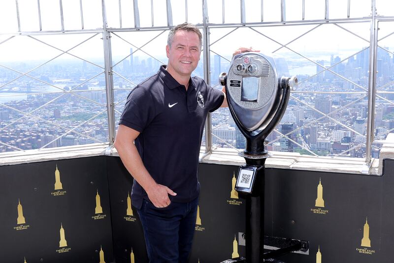 Michael Owen didn't hold back on his view of the Daily Mail. Photograph: Michael Loccisano/Getty Images for Empire State Realty Trust