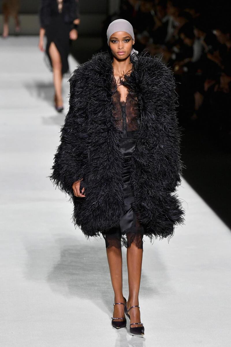 NYFW: Tom Ford. Photograph: Slaven Vlasic/Getty