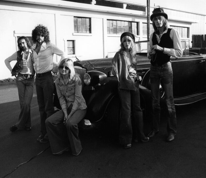 Fleetwood Mac: John McVie, Lindsey Buckingham, Christine McVie, Stevie Nicks and Mick Fleetwood in 1975. Photograph: Fin Costello/Redferns via Getty