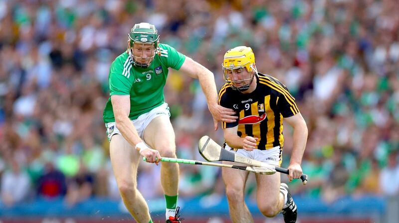 Will O’Donoghue in action against Kilkenny’s Richie Leahy during last year’s all-Ireland semi-final at Croke Park. Photograph: James Crombie/Inpho