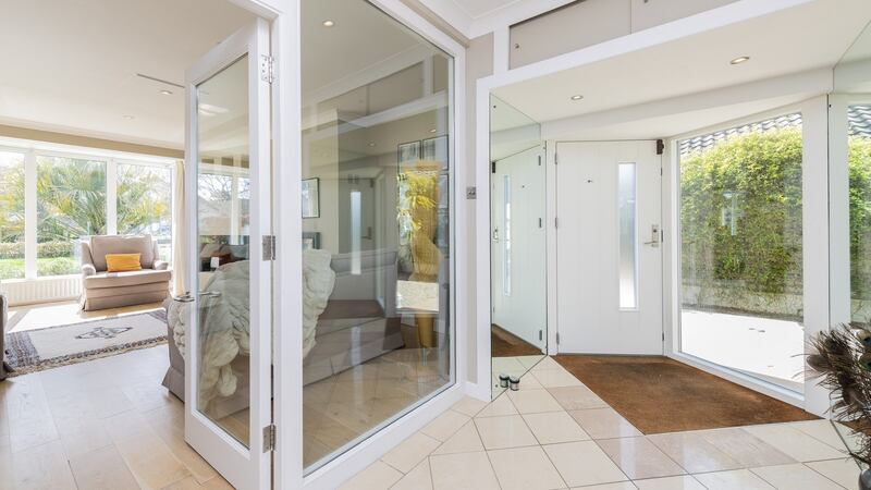 Hall opening to livingroom