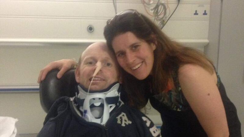 Mark Nugent with his wife Jacqui.