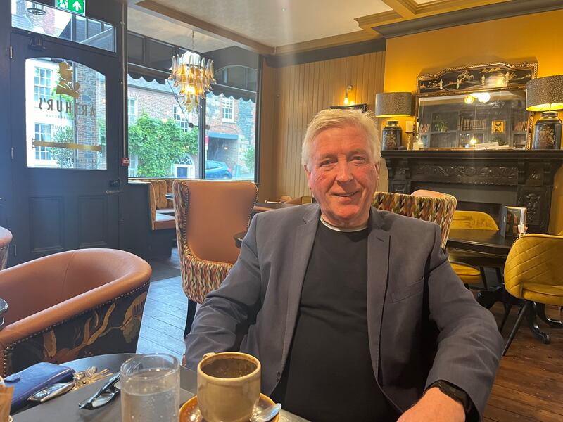 Gerry Cunningham: 'It was a horrible time, a terrible time in our history.' Photograph: Mark Hennessy