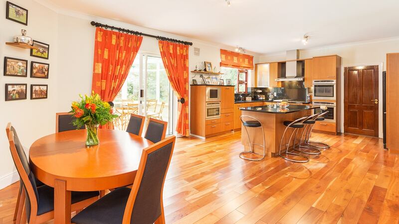 No 11 Tresilian, an estate off Foxrock’s Brighton Road in Dublin The kitchen was refurbished in recent years