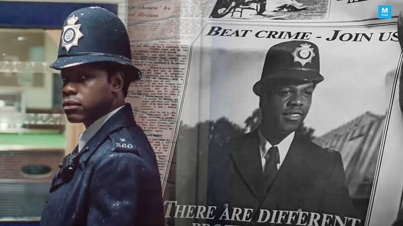 John Boyega in Small Axe: Red, White and Blue