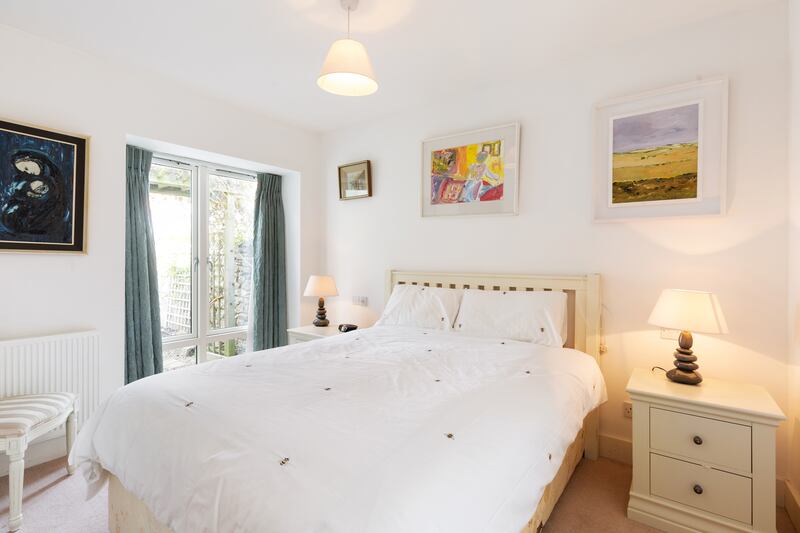 One of the three bedrooms