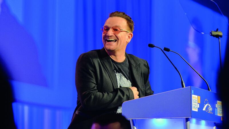 Bono has been a good boy all year – he hasn’t shot his mouth off (all that much), he hasn’t taken too many selfies with the pope or Angela Merkel, and – most importantly – he didn’t sneak U2’s new album into everyone’s Christmas stocking.