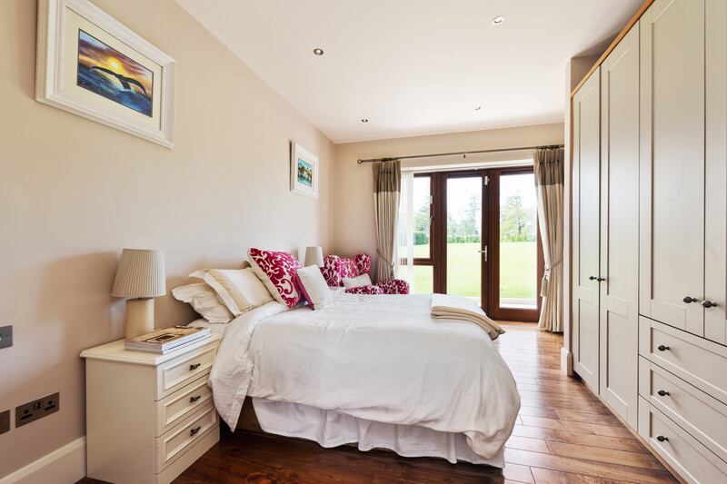 Downstairs guest bedroom