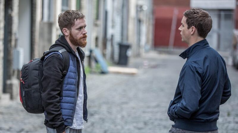 Brotherly tension: Ian Lloyd Anderson and Emmet Kirwan in Dublin Oldschool
