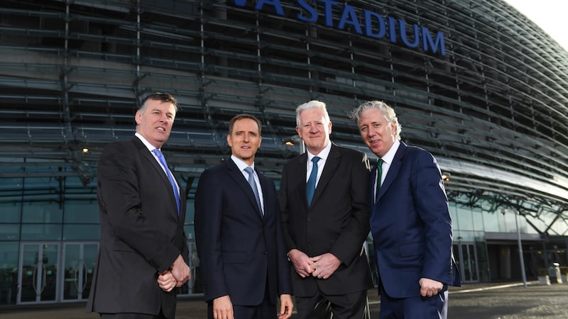 Philip Browne was speaking at the announcement of the extension of its naming rights of the Aviva Stadium.