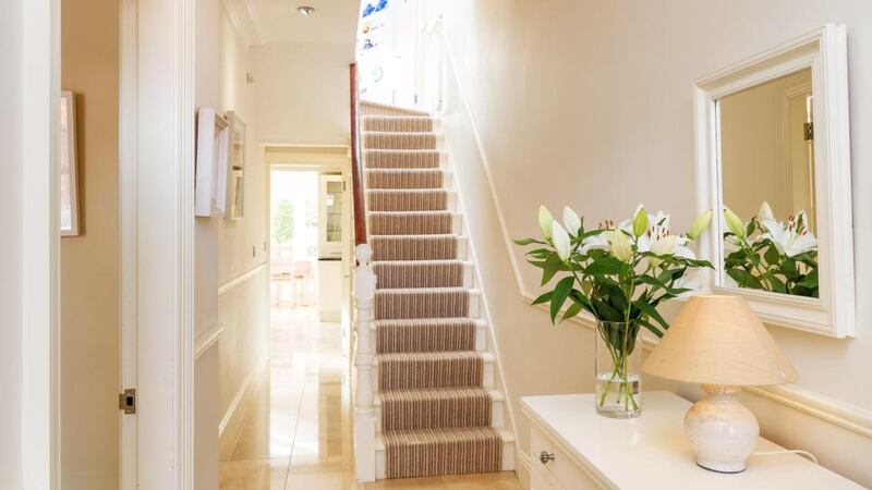 Entrance hall to No 56 Hollybank Road, Drumcondra.