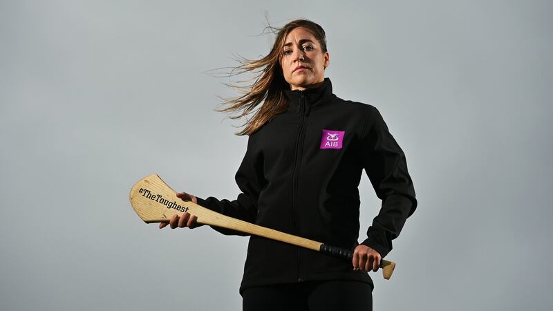 Cappataggle and Galway Camogie player Caitriona Cormican in the thirrd episode of The Toughest Summer. Photograph: Sportsfile