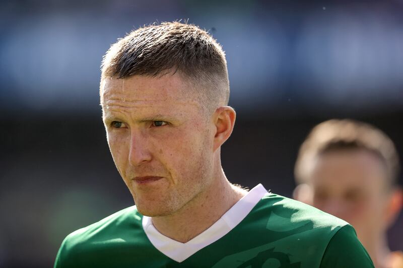Kerry defender Jason Foley sustained an ankle injury during Sunday’s penultimate round of the league against Roscommon. Photograph: Ben Brady/Inpho