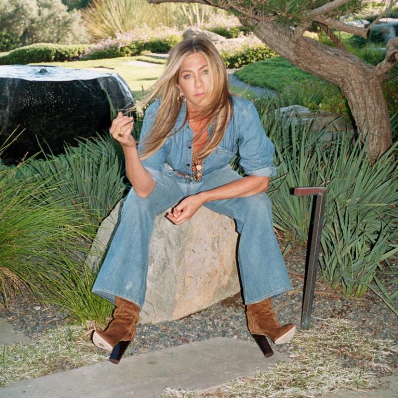 Jennifer Aniston: ‘I’m entering into what I feel is one of the most creatively fulfilling periods of my life.’ Photograph: Sandy Kim/New York Times