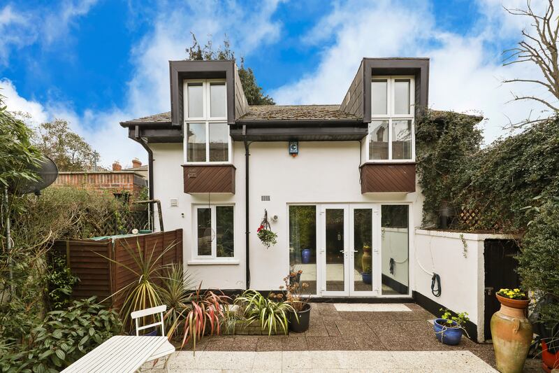 Courtyard and rear of property