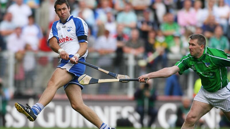Dan Shanahan: scored 3-3 against Limerick in the 2007 Munster final. He now coaches Waterford’s camogie team. Photograph: Cathal Noonan/Inpho