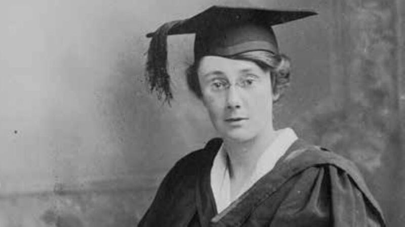 Dorothy Stopford Price at her Trinity College Dublin graduation