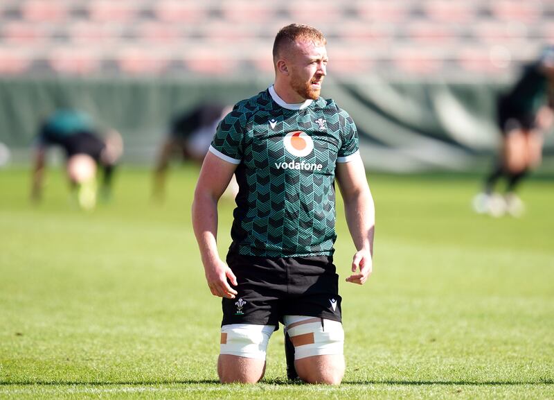 Tommy Reffell comes into the Wales backrow at openside flanker. Photograph: Mike Egerton/PA Wire