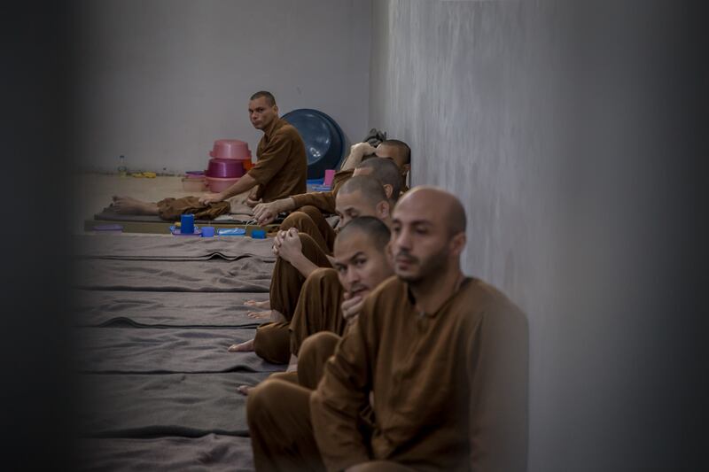 Detainees in Panorama Prison