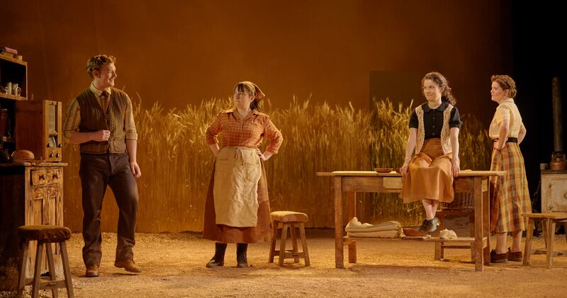 Dancing at Lughnasa: Jack Meade, Molly Logan, Zara Devlin and Ruth McGill. Photograph: Ros Kavanagh