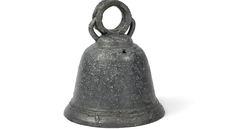 Bronze bell from Glendalough, circa late 11th/early 12th century