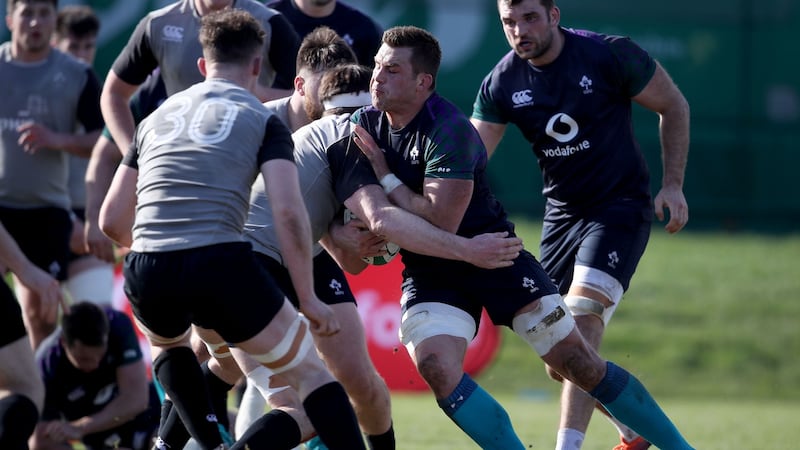CJ Stander has returned to full training and is in line to feature against France. Photograph: Tommy Dickson/Inpho