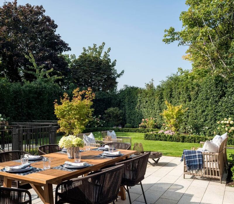 Back garden at Shrewsbury Gardens