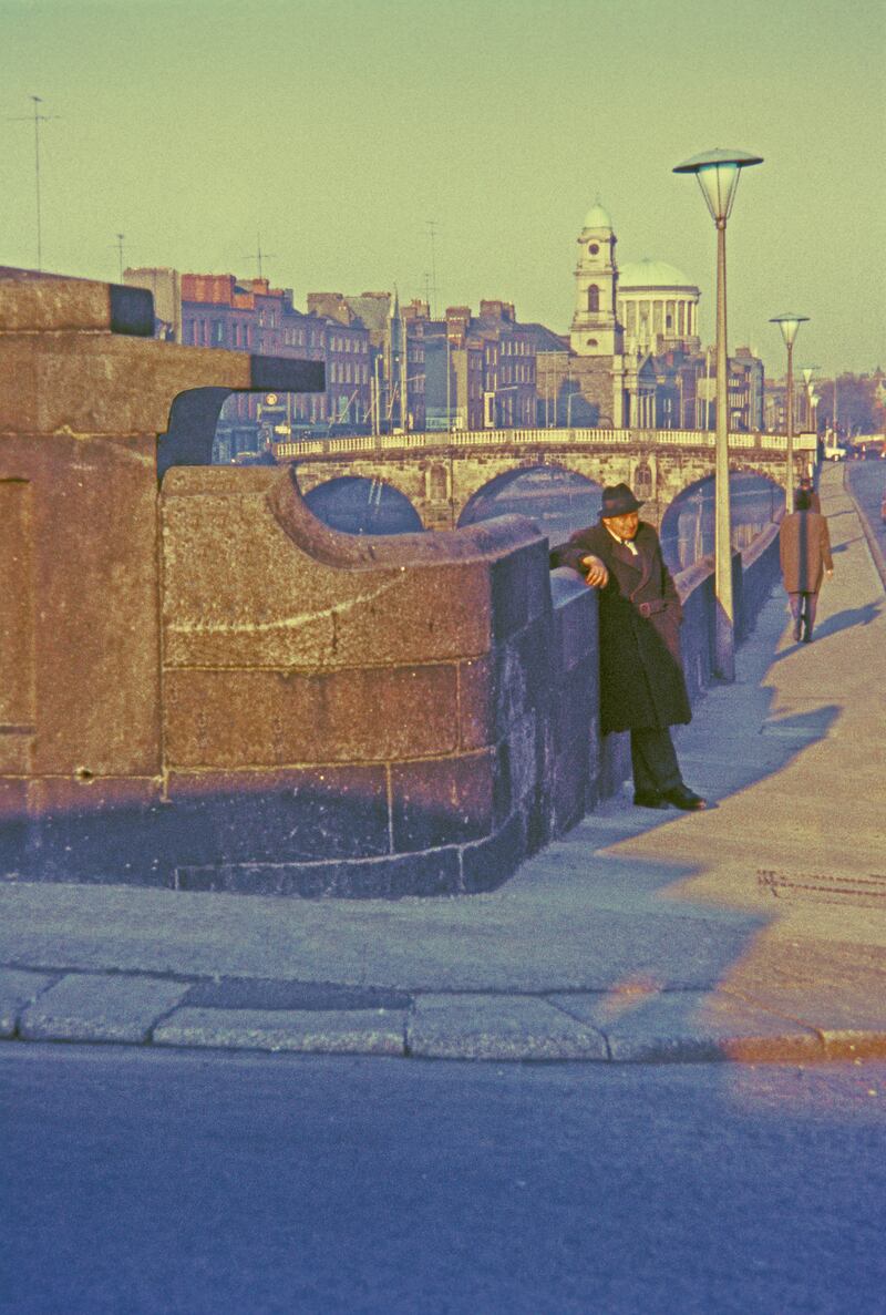 Waiting for Godot, Usher's Quay, Dublin, 1969. Photograph: Mick Brown