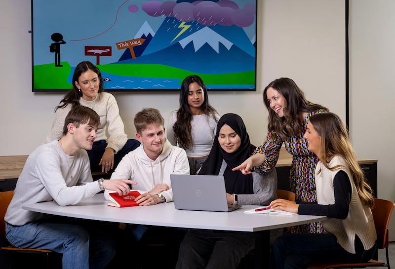 “Students collaborate at every opportunity so they can become valuable members of the team from day one,” explains project management module leader Michelle Kirrane Scott