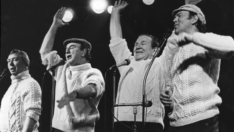 The Clancy Brothers and Tommy Makem in 1984. Photograph: Eddie Kelly