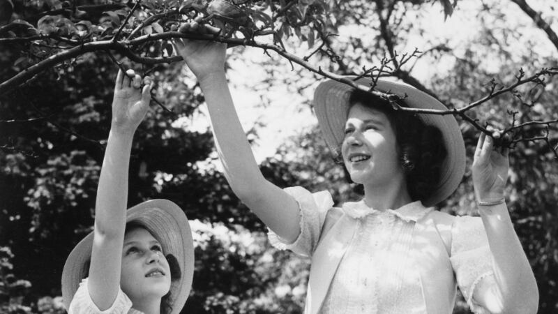 As young princesses, did Elizabeth and Margaret spend the Blitz in Ireland? Photograph: Getty
