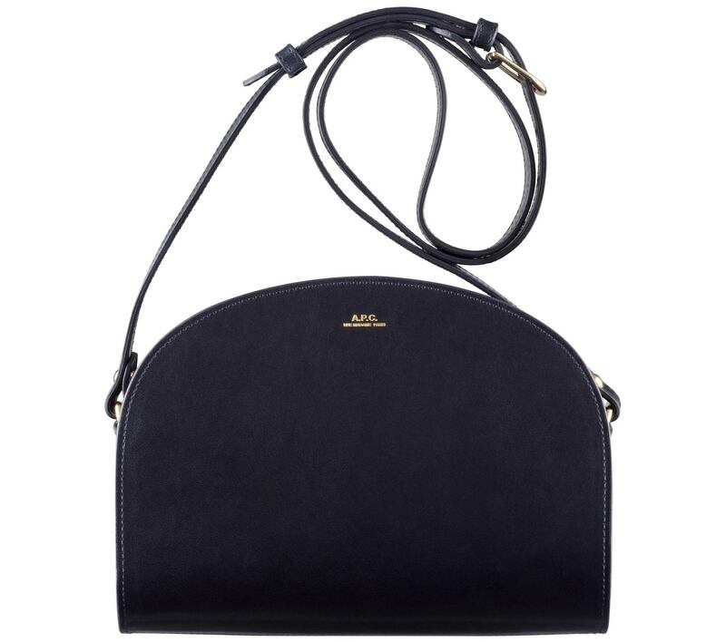 APC demi-lune leather bag €365,  Electra, Dublin 4