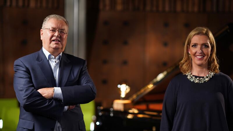 Joe Duffy and Vicky Phelan in The Meaning of Life