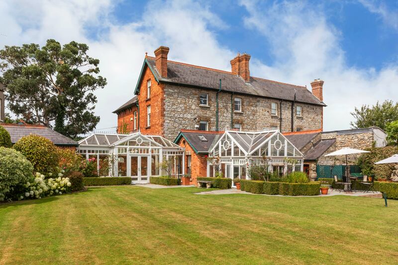 Rear of house and garden